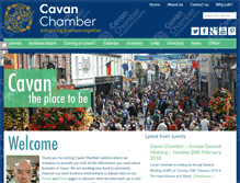 Tablet Screenshot of cavanchamber.ie